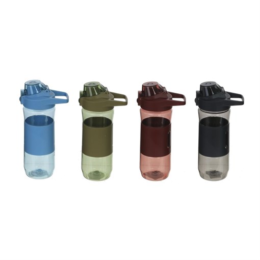 Бутылка, 600 мл,L11 W7 H22 см, 4в. - фото 383908