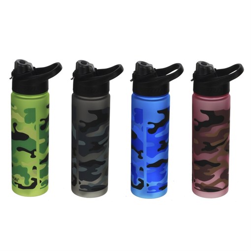 Бутылка, 700 мл,L9,5 W7 H25 см, 4в. - фото 383923