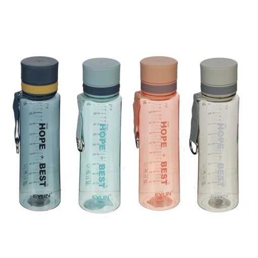 Бутылка, 800 мл,L8 W8 H26 см, 4в. - фото 383931