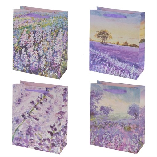 Пакет подарочный (бумага, плотность 210г/м2, блок 12ш,Блок - видт), L26 W12 H32 см, 4в. - фото 384080