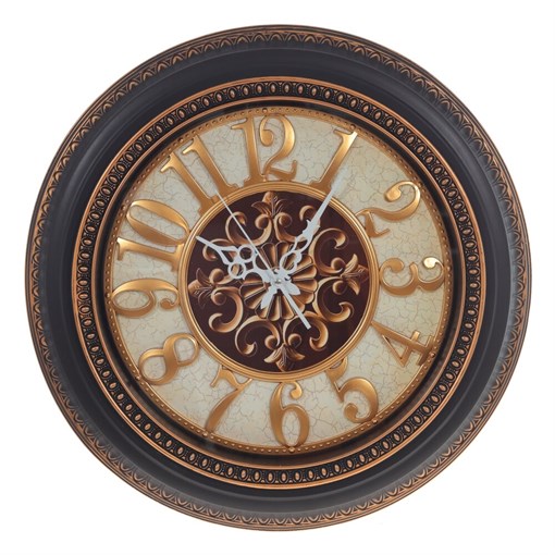 Часы настенные декоративные, L51 W5,5 H51 см, (1xАА не прилаг.) - фото 384111