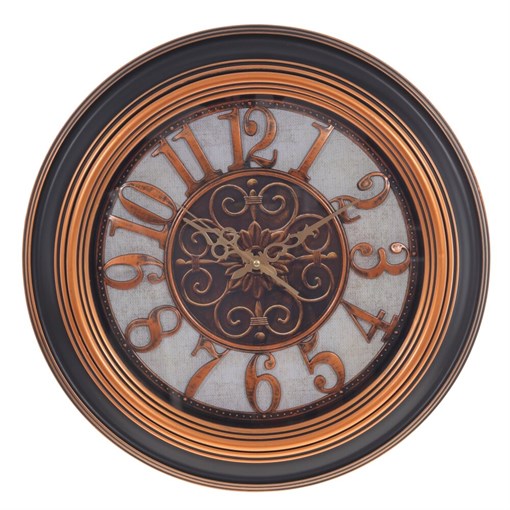 Часы настенные декоративные, L51 W5,5 H51 см, (1xАА не прилаг.) - фото 384113