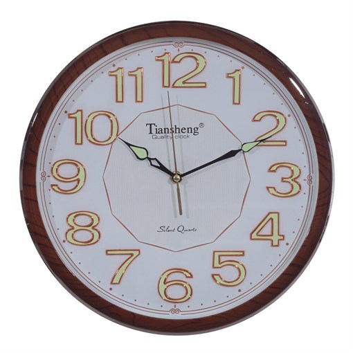 Часы настенные декоративные, L33 W4 H33 см (1xАА не прилаг.) - фото 384134