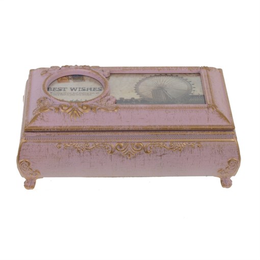 Шкатулка музыкальная, L18 W11,5 H7 см - фото 384150