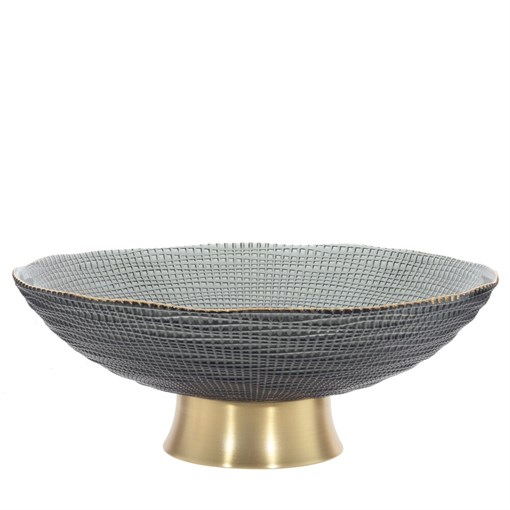 Ваза для фруктов, L34,5 W34,5 H12 см - фото 384326