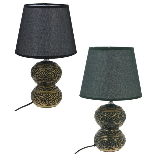 Светильник, L20 W20 H34 см, Е14, шнур 1,2 м, 2в. - фото 384453