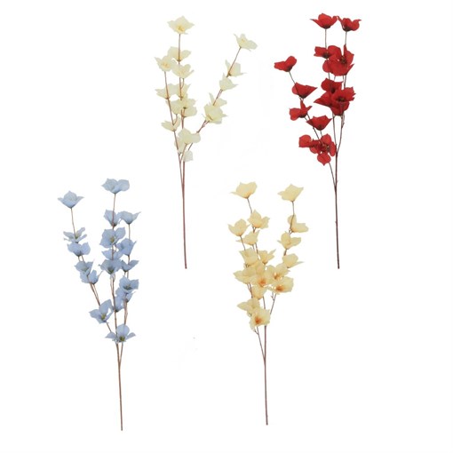 Ветка искусственная "Эвкалипт", L17 W13 H116 см, 4в. - фото 384666