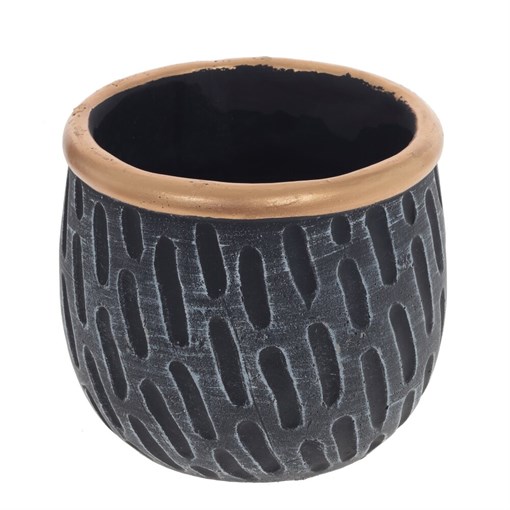 Кашпо, L13 W13 H10,5 см - фото 384976