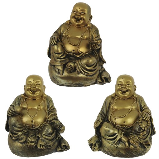 Фигурка декоративная "Хотэй", L10 W7,5 H11,5 см, 3в. - фото 385085