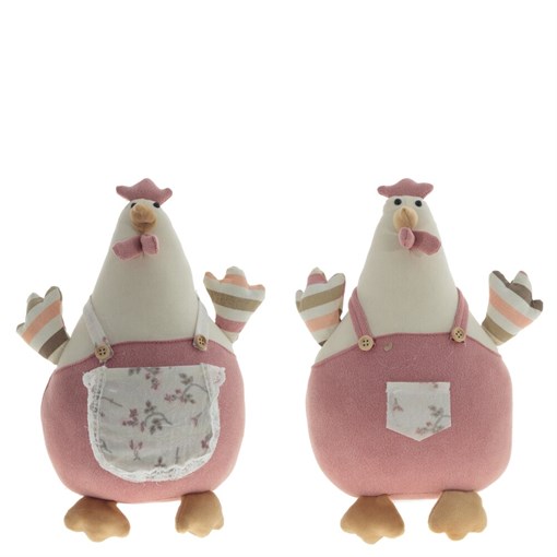 Игрушка набивная "Курица", L16 W13 H24 см, 2в. - фото 385171