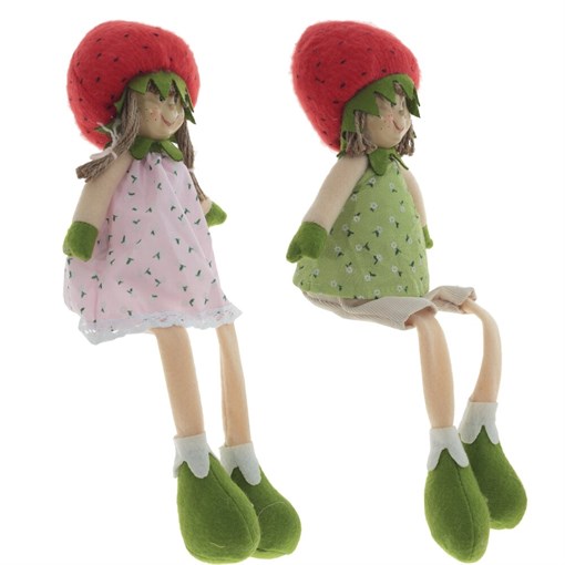 Игрушка набивная "Девочка/Мальчик", L13 W8 H45 см, 2в. - фото 385206