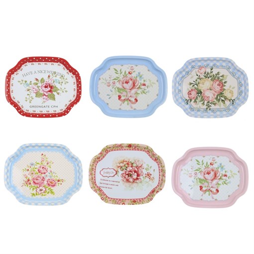 Поднос, L41 W33 H1,5 см, 6в. - фото 385213