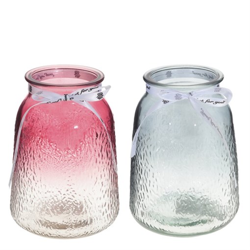 Ваза, L12,5 W12,5 H17 см, 2в. - фото 385269