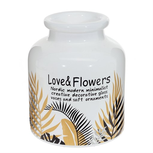 Ваза, L16,5 W16,5 H21 см - фото 385292