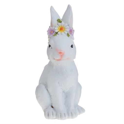 Фигурка декоративная "Заяц", L7,5 W10,5 H18 см - фото 385366