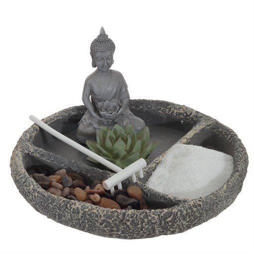 Изделие декоративное "Сад камней", L20 W20 H11 см - фото 385448