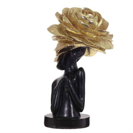 Фигурка декоративная "Африканка", L13 W16 H28 см - фото 385459