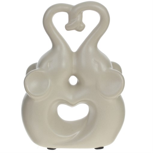 Фигурка декоративная "Слоны", L11 W5 H16 см - фото 385540