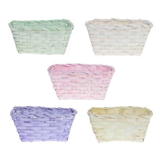 Корзина, L20 W15 H10 см, 5в. - фото 385555