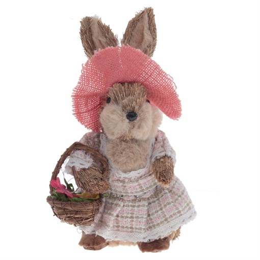 Фигурка декоративная "Заяц", L13 W14 H23 см - фото 385693