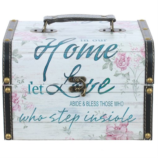 Шкатулка "Сундук", L23 W18 H16 см - фото 385853