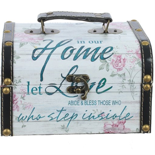 Шкатулка "Сундук", L18 W15 H11 см - фото 385856