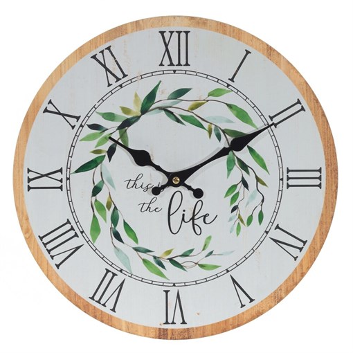 Часы настенные декоративные, L34 W2,5 H34 см, (1xАА не прилаг.) - фото 385911