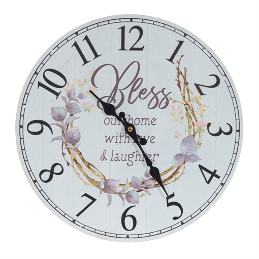 Часы настенные декоративные, L34 W2,5 H34 см, (1xАА не прилаг.) - фото 385915