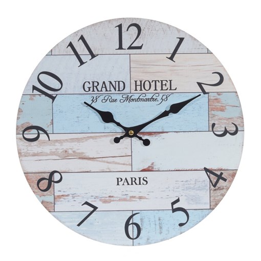 Часы настенные декоративные, L34 W2,5 H34 см, (1xАА не прилаг.) - фото 385917