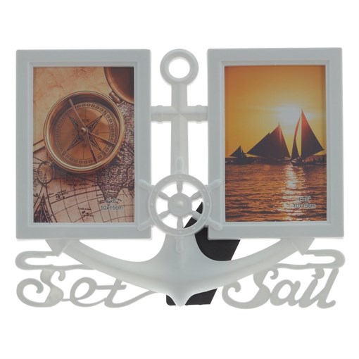 Фоторамка для 2-х фото, L29 W1,5 H23 см - фото 386054