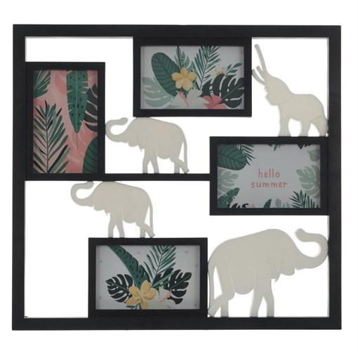 Фоторамка для 4-х фото, L42 W2 H39 см - фото 386061