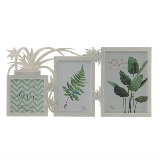 Фоторамка для 3-х фото, L38 W1,5 H18 см - фото 386078