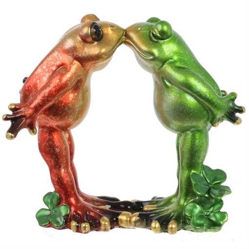Фигурка декоративная "Лягушки", L12 W5 H11 см - фото 386118