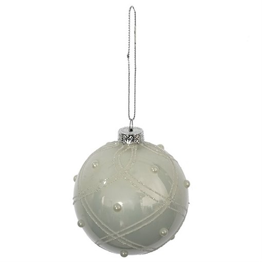 Украшение новогоднее Шар "Элегия", D 8 см, L8 W8 H8 см - фото 386462