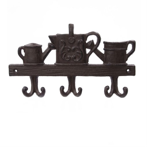 Вешалка на шесть крючков, L23,5 W2 H14 см - фото 386472