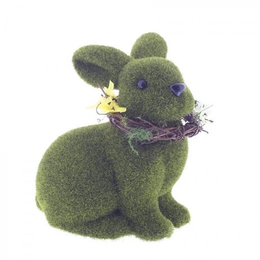 Фигурка декоративная "Зайка", L18 W15 H19 см - фото 386482