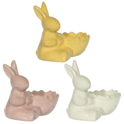 Подставка для яйца "Заяц", L8 W7 H8 см, 3в. - фото 386670