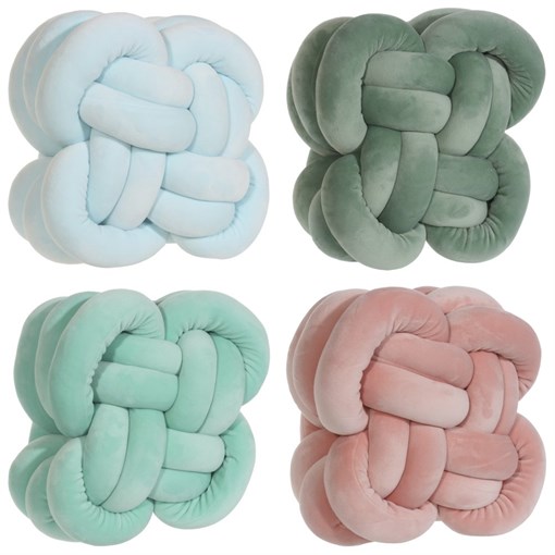 Подушка декоративная, L26 W11 H26 см, 4в. - фото 386693