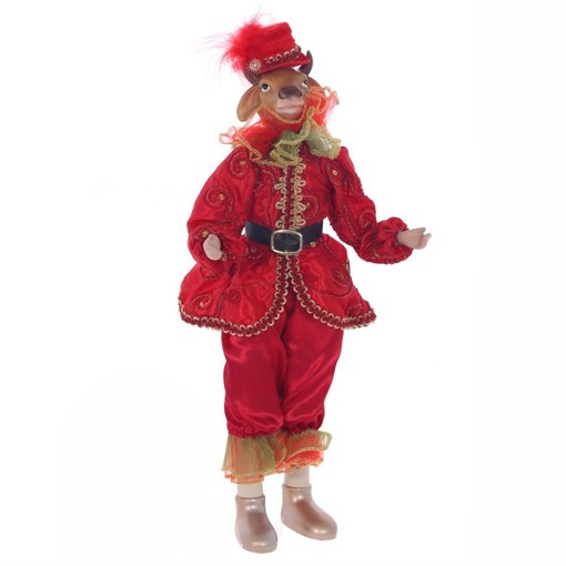 Игрушка набивная "Бык", L19 W8 H43 см - фото 386803