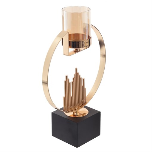 Подсвечник, L25 W10 H37 см - фото 387012