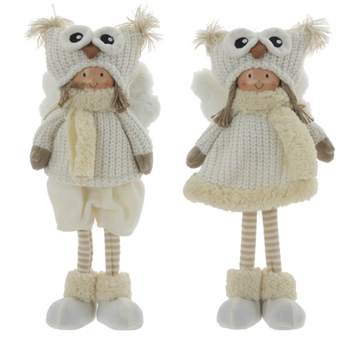 Игрушка набивная "Девочка", L19 W13 H41 см, 2в. - фото 387030