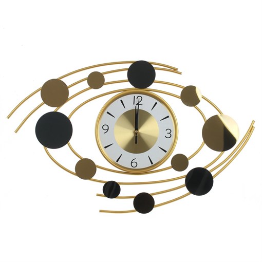 Часы настенные декоративные, L70 W3 H43 см, (1xАА не прилаг.) - фото 387194