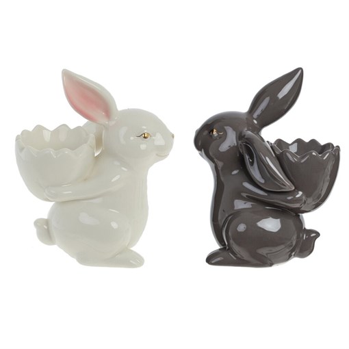 Подставка для яиц "Заяц", L11 W8 H16 см, 2в. - фото 387343
