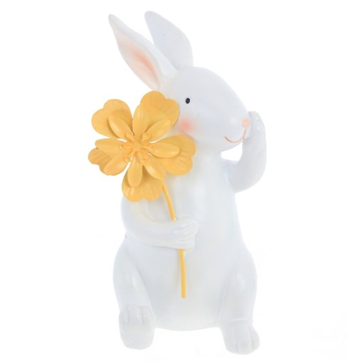 Фигурка декоративная "Заяц", L9 W9 H16 см - фото 387388