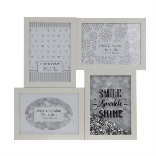 Фоторамка для 3-х фото, L38 W2,5 H35 см - фото 387535