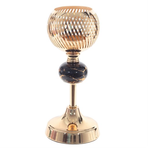 Подсвечник, L11 W11 H25 см - фото 387573