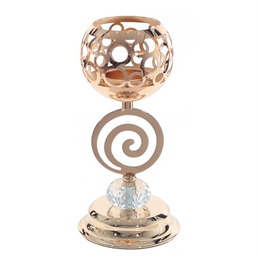 Подсвечник, L11,5 W11,5 H24 см - фото 387575