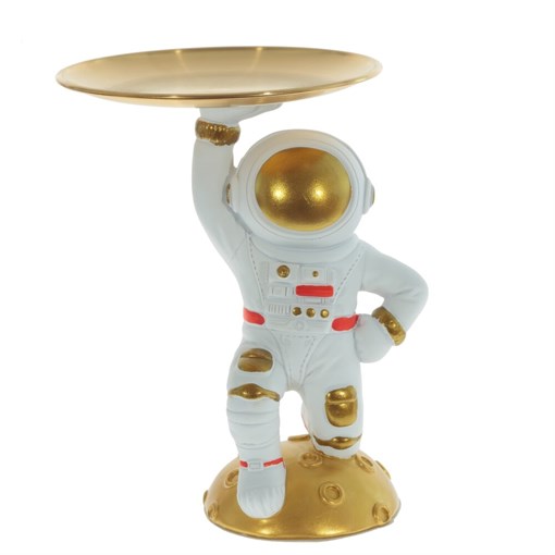 Фигурка декоративная "Космонавт", L19 W17 H23 см - фото 387637