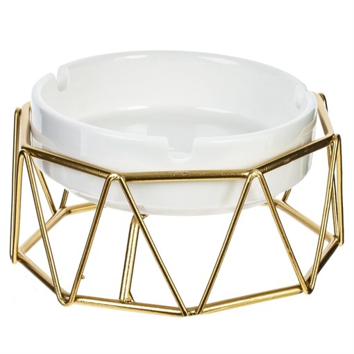 Пепельница, L12 W11 H7 см - фото 387719