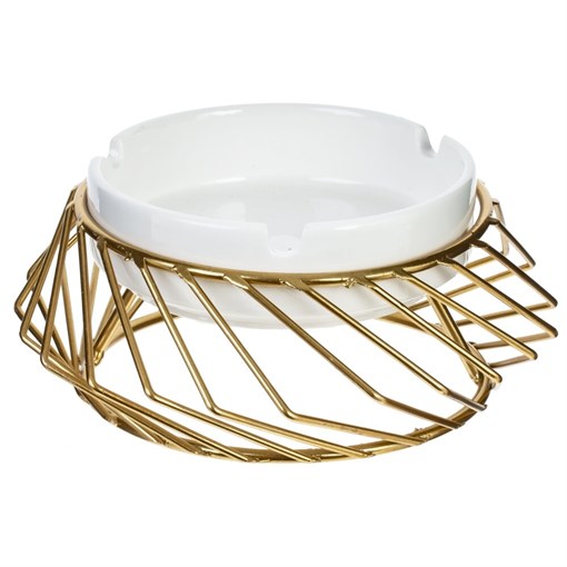 Пепельница, L14 W14 H6 см - фото 387723